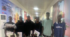 Six Nigerian Youngsters Jet Off To Russia In Landmark Move For Football, Education With FDC Vista
