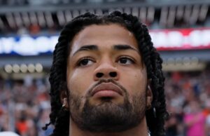 Nigerian-born NFL Star Rome Odunze Stays Calm After His Dad’s Rant On Social Media