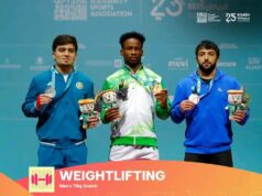 Nigeria’s Edidiong Joseph Shines At Islamic Solidarity Games, Wins Triple Medals In Weightlifting