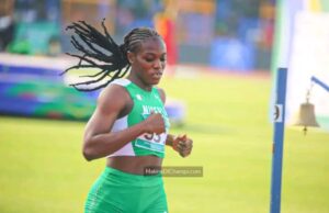 Chioma Nweke Advances to 100m Semifinals with Confident Heat Performance