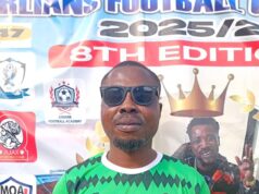 Kola Olojede-A Football Enthusiast Kicks Off 8th Edition of Ibro-Peckham Marlians Football Competition