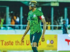 London-based Journalist Tips Osimhen To Captain Super Eagles Against DR Congo On Sunday