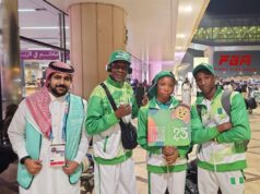 Two-Man Boxing Squad Lands in Riyadh as Nigeria Targets Podium Finish at Islamic Solidarity Games