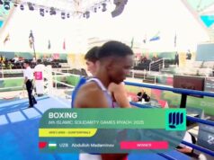 Islamic Solidarity Games: Nigeria’s Raheem Ridwan Falls To Uzbekistan’s Madaminov By Split Decision