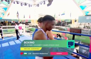 Islamic Solidarity Games: Nigeria’s Raheem Ridwan Falls To Uzbekistan’s Madaminov By Split Decision