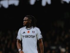 Calvin Bassey Puts Fulham’s Loss Behind, Turns Focus On Super Eagles’ Duty