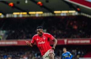 Taiwo Awoniyi Gets Sweet Words From His Coach After Aiding Win Over Leeds United