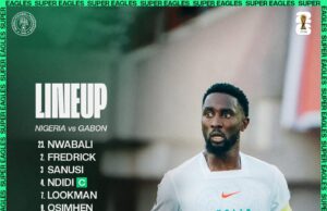 Chelle Goes All Out: Osimhen, Lookman, Iwobi Lead Super Eagles’ Strong XI for High-Stakes Nigeria vs Gabon Playoff
