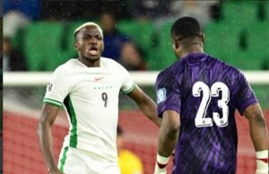 FIFA Highlights CAF’s ‘You Full Ground’ Depiction Of Osimhen’s Assertive Photograph Against Gabon
