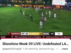 BREAKING NEWS: LA Knights Beat Warriors 35–29 To Finish The Season UNDEFEATED — Regular-Season Crown Secured!