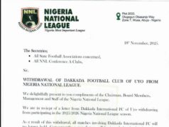 NNL Rocked as Dakkada FC’s Withdrawal Sparks Fresh Questions Over Club Stability and League Structure