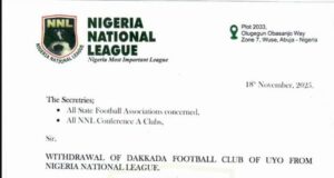 NNL Rocked as Dakkada FC’s Withdrawal Sparks Fresh Questions Over Club Stability and League Structure