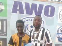 Sulaiman Idris Emerges MOTM, Kolade Agunbiade Scores Two; As Awoniyi FC Defeat Golden Dollar 2-0