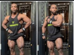 Former Grassroots Player Seun Kuku Relishes Life As Professional Bodybuilder In Italy