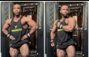 Former Grassroots Player Seun Kuku Relishes Life As Professional Bodybuilder In Italy