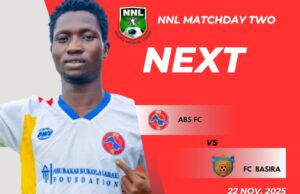NNL: ABS Vice-Captain Adeyemi Targets Back-to-Back Wins as Basira FC Visit Ilorin