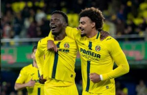 Tani Oluwaseyi’s Goal Keeps Villarreal In Contention For ‘Unlikely’ La Liga Title