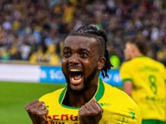 Chidozie Awaziem First Goal of the Season Rescue Nantes Against Lorient