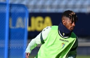 Aghama Efe Scores First Goal For Cádiz FC in LaLiga2 Despite Defeat