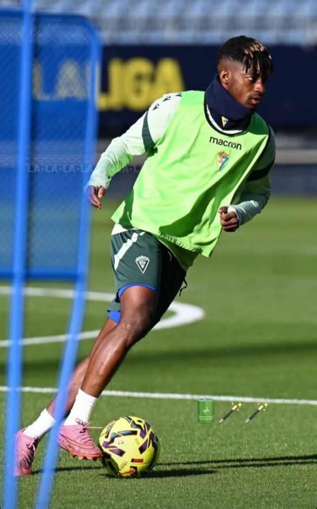 Aghama Efe Scores First Goal For Cádiz FC in LaLiga2 Despite Defeat