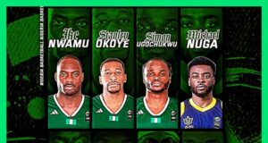 D’Tigers Set for Tunis Test as Nigeria Unveils 12-Man Squad for 2027 FIBA World Cup Qualifiers