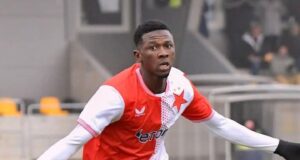 Nigeria’s Mubarak Suileman Nets Brace in UEFA Youth League Thriller for Slavia Praha U19