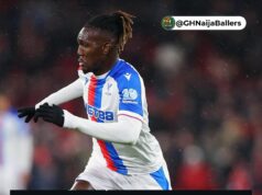 Chrisantus Uche Admits Tough Time At Crystal Palace, Encourages Himself To Keep Believing