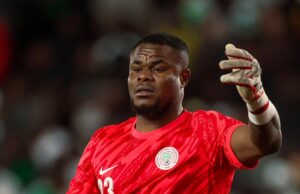 From South Africa Etafia Delivers Boost on Nwabali: ‘He’s Back on the Grass — Nigeria’s No.1 Could Be Ready for AFCON’