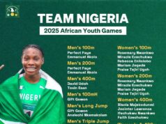 Team Nigeria Sparks Day 3 Excitement in Luanda with Standout Performances in Swimming and Beach Volleyball