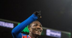 Uche Scores As Palace Held by KuPS, Forces Conference League Play-Off Route
