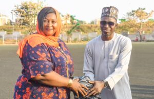Hon. Kabiru Amadu Boosts Grassroots Women’s Football With ₦1m Support at 2025 HerGame Girls Tournament