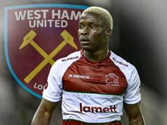 West Ham United Set to Table Bid for Super Eagles Midfielder Nnadi Tochukwu