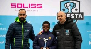 Destiny Kosiso Emerges Best Player at Prestigious Iniesta Cup