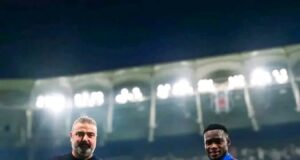 Ibrahim Olawoyin Reaches 100-Game Milestone at Rizespor