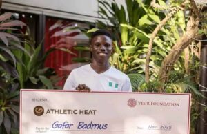 Badmus Gafari’s Rise Accelerates as Nigerian Quarter-Miler Earns ₦1m Backing