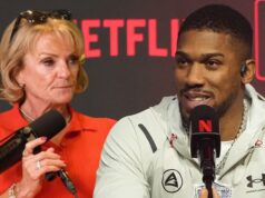 Anthony Joshua Apologises To Jake Paul’s Mother For Breaking Her Son’s Jaw