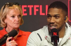 Anthony Joshua Apologises To Jake Paul’s Mother For Breaking Her Son’s Jaw