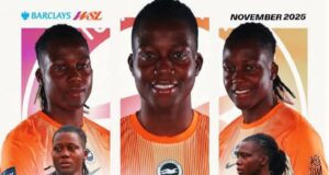 Nnadozie Stuns the WSL! Super Falcons Goalkeeper Wins Best Save of November After Sensational Stop Against Liverpool
