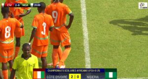 CAF School Football Championship: Côte d’Ivoire U15 Thrash Nigeria U15 in WAFU B Qualifiers Opener
