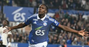 Emanuel Emegha Promises Extra Loyalty To Strasbourg, Despite Suspension By His French Club