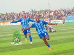 NPFL: Super Sub Moyi Opens His Season Account, Fires Nasarawa United Past Shooting Stars to Go Top