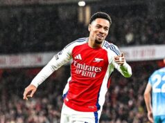 Nwaneri Charged To Take Inspiration From Martinelli’s Heroic Night In UCL
