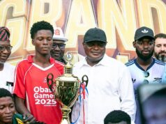 Future Stars 99 Lifts Football Event Trophy At 2025 Obasa Games