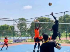 Ares Spikers Open End-of-Year Volleyball Challenge With Gritty Comeback Win