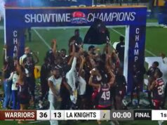 Champions Answer Back: Warriors Survive Early Scare, Go Back-To-Back At Showtime Bowl XIII