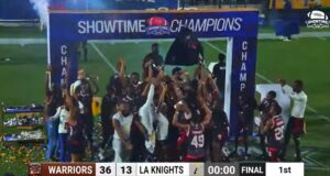 Champions Answer Back: Warriors Survive Early Scare, Go Back-To-Back At Showtime Bowl XIII