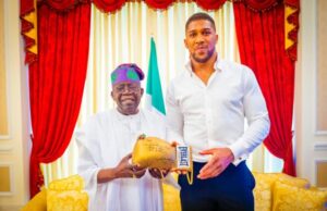 President Bola Tinubu Wishes Anthony Joshua Speedy Recovery, After Boxing Star Survives Fatal Accident In Ogun State
