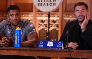 Anthony Joshua Needs Time To Recover From ‘Terrible Tragedy’ – Eddie Hearn