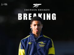 Emerson Nwaneri Follows Older Brother’s Footsteps, Sets New Record With Arsenal