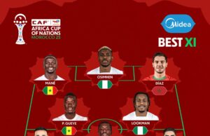 Super Eagles Trio Named in CAF’s AFCON 2025 Best XI